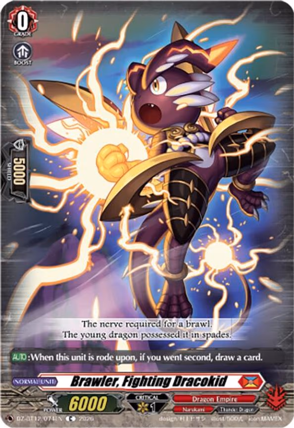Brawler, Fighting Dracokid - C (DZ-BT12/074EN)