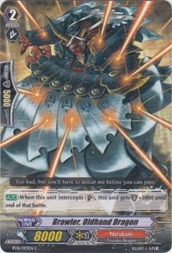 Brawler, Oldhand Dragon - C (BT16/093EN)