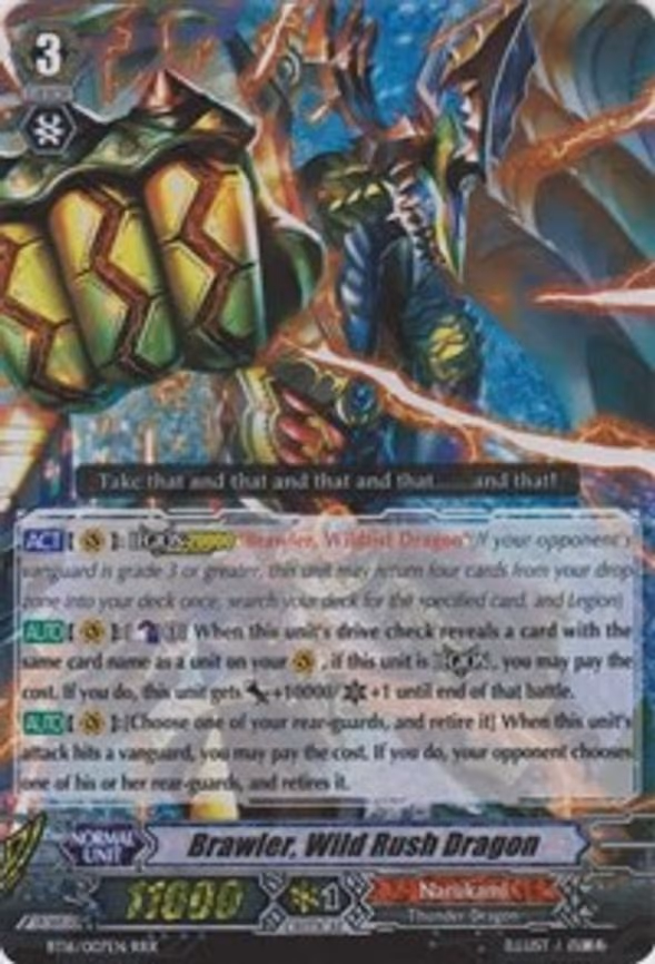 Brawler, Wild Rush Dragon - RRR (BT16/007EN)