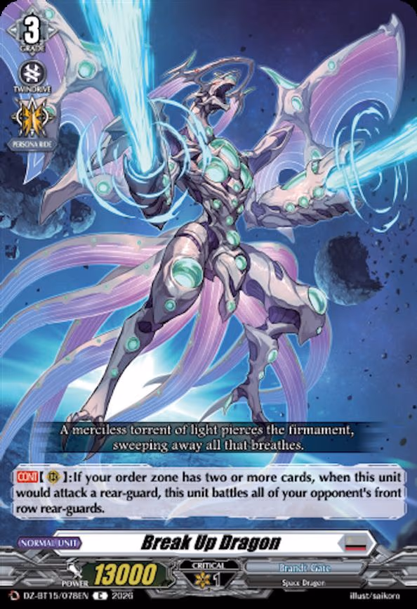 Break Up Dragon - C (DZ-BT15/078EN)
