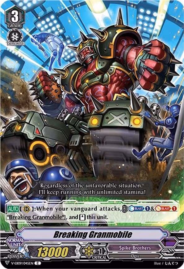 Breaking Granmobile