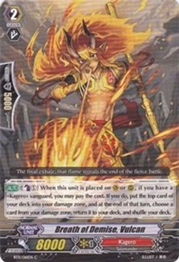 Breath of Demise, Vulcan
