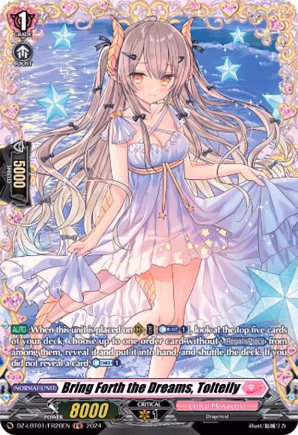 Bring Forth the Dreams, Tolteily - FR (DZ-LBT01/FR20EN)