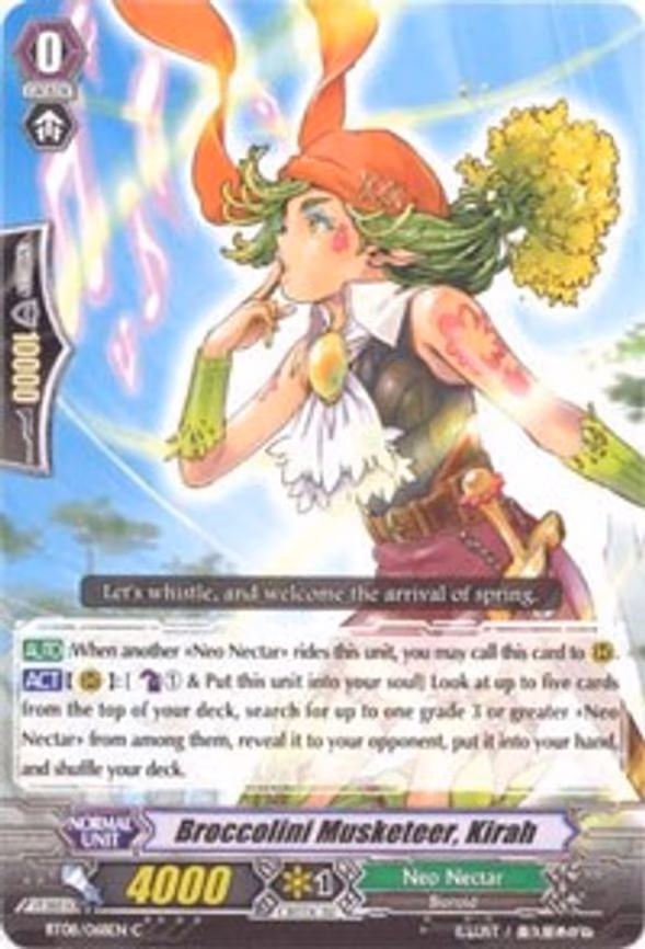 Broccolini Musketeer, Kirah
