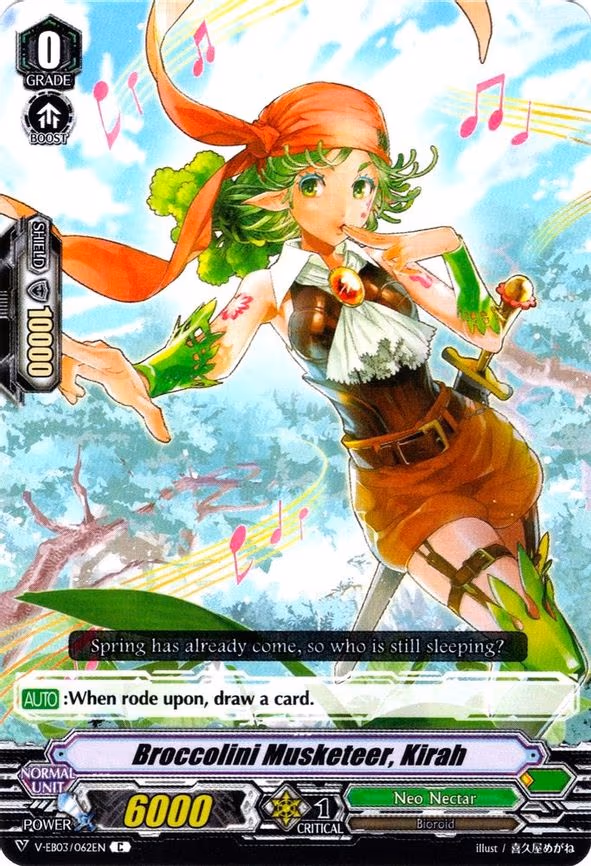 Broccolini Musketeer, Kirah