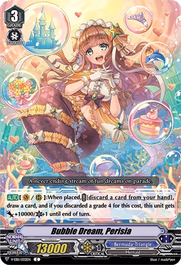 Bubble Dream, Perisia
