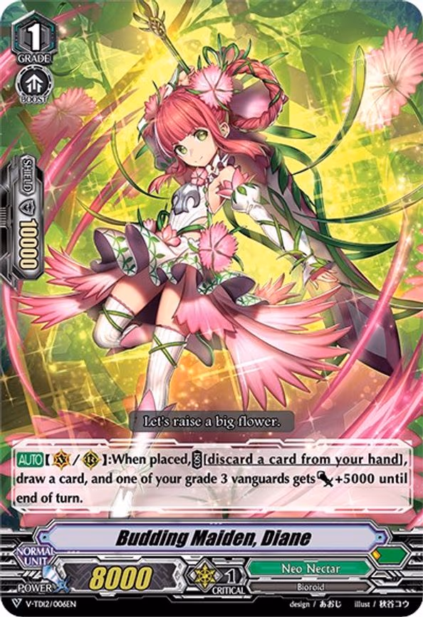 Budding Maiden, Diane