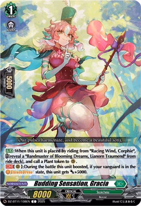 Budding Sensation, Gracia - C (DZ-BT11/108EN)