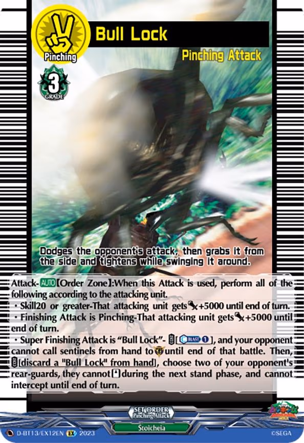 Bull Lock - EX (D-BT13/EX12EN)