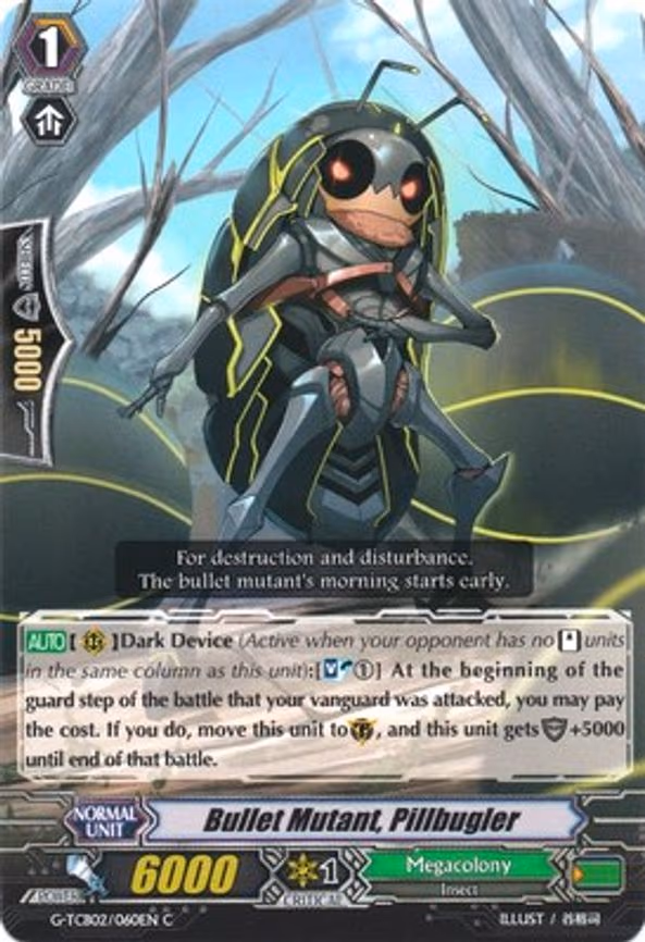 Bullet Mutant, Pillbugler