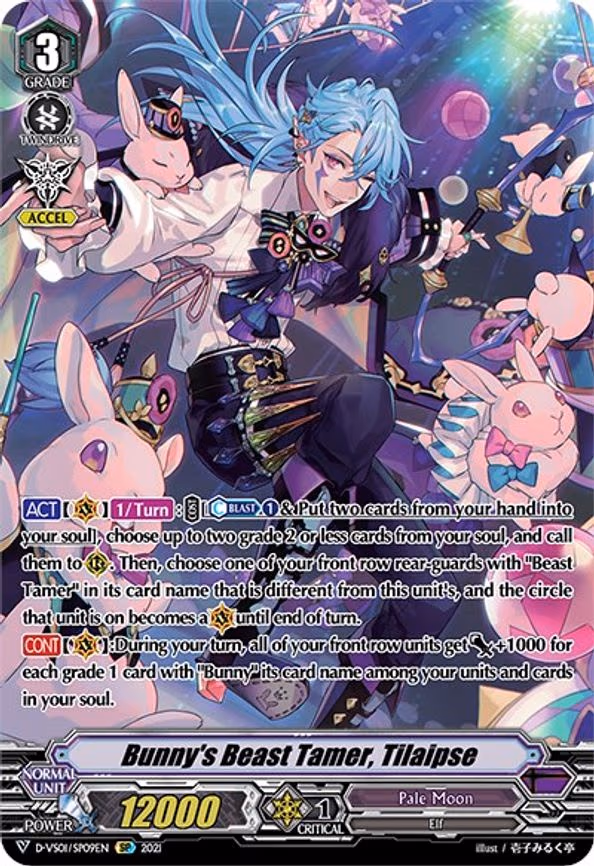 Bunny's Beast Tamer, Tilaipse