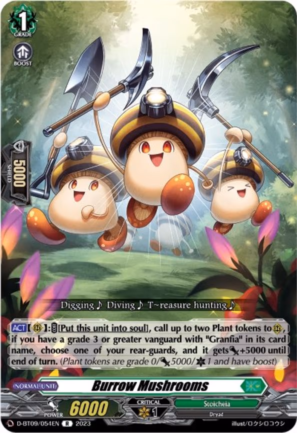 Burrow Mushrooms