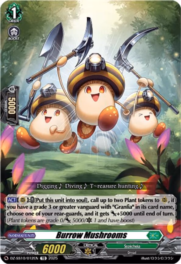 Burrow Mushrooms