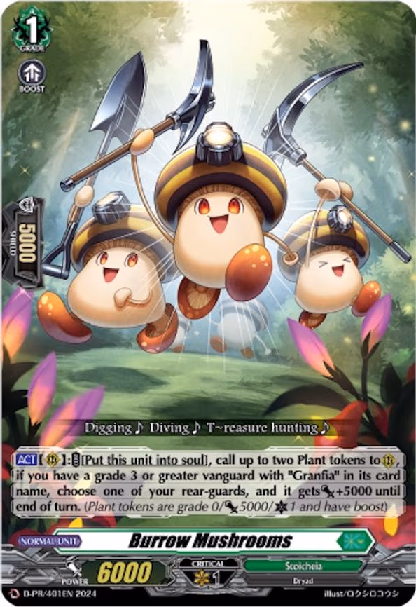 Burrow Mushrooms