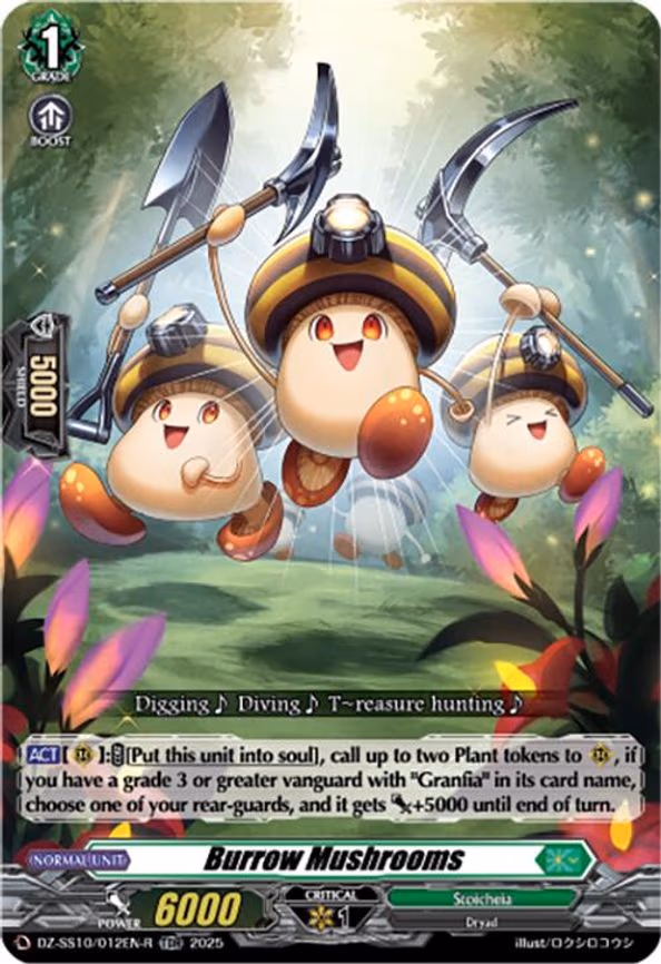Burrow Mushrooms