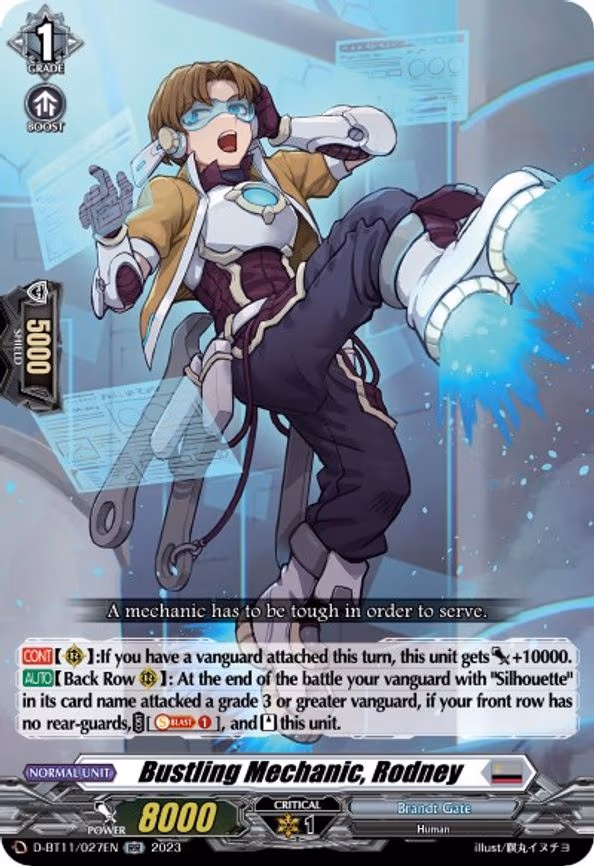 Bustling Mechanic, Rodney - RR (D-BT11/027EN)