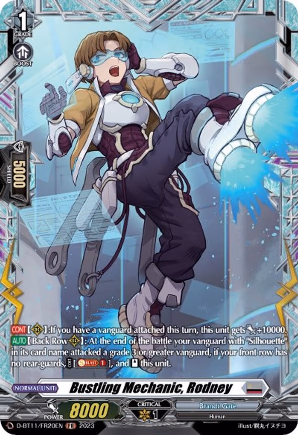 Bustling Mechanic, Rodney - FR (D-BT11/FR20EN)