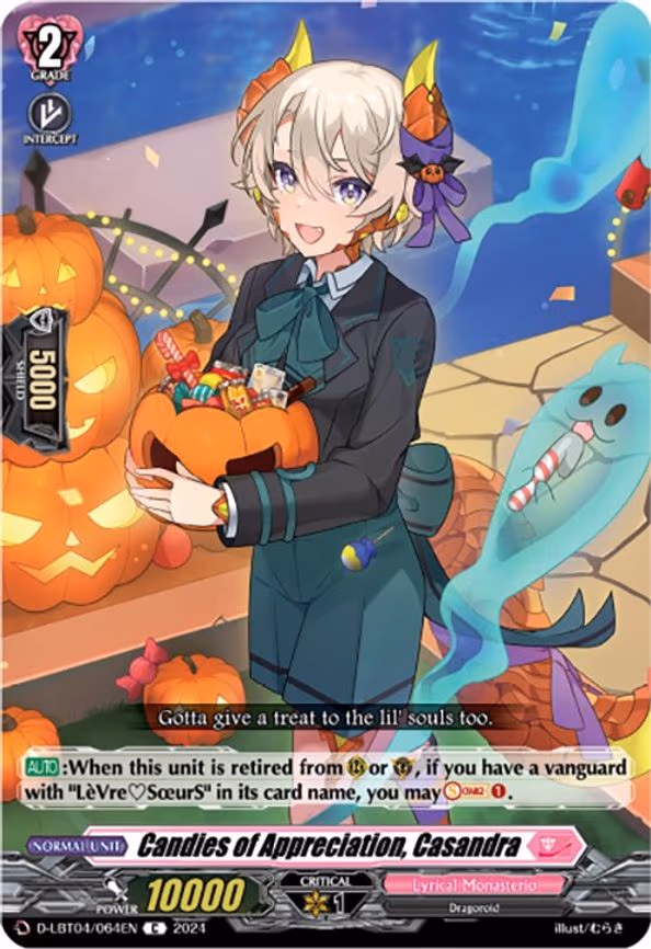 Candies of Appreciation, Casandra