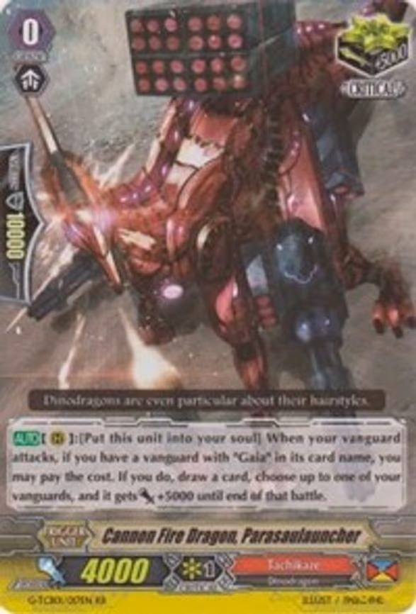Cannon Fire Dragon, Parasaulauncher
