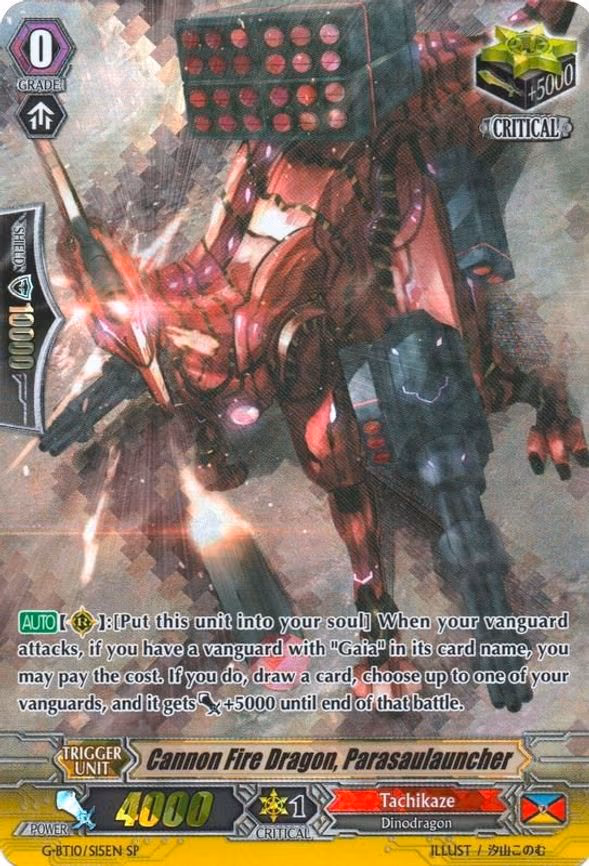 Cannon Fire Dragon, Parasaulauncher