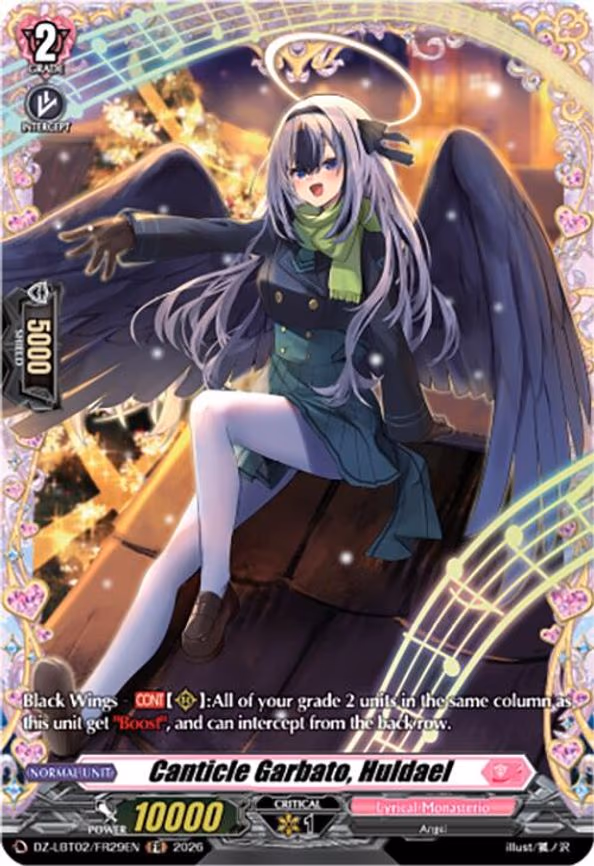 Canticle Garbato, Huldael - Frame Rare (DZ-LBT02/FR29EN)