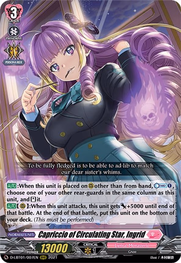 Capriccio of Circulating Star, Ingrid - RRR (D-LBT01/007EN)