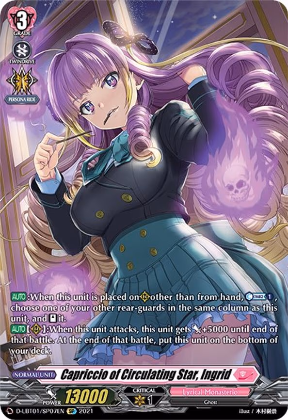 Capriccio of Circulating Star, Ingrid - SP (D-LBT01/SP07EN)
