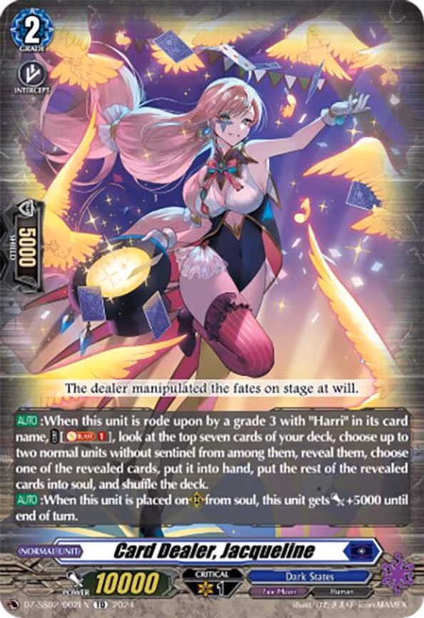 Card Dealer, Jacqueline