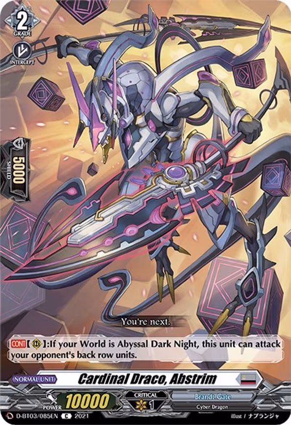 Cardinal Draco, Abstrim - C (D-BT03/085EN)