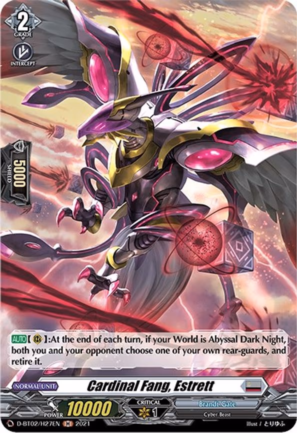 Cardinal Fang, Estrett (Holo) - H (D-BT02/H27EN)