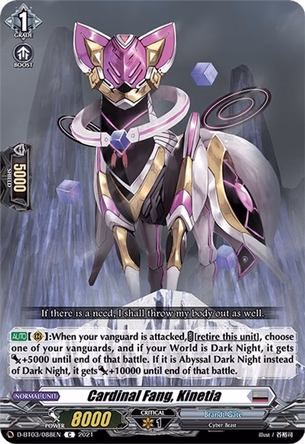 Cardinal Fang, Kinetia - C (D-BT03/088EN)