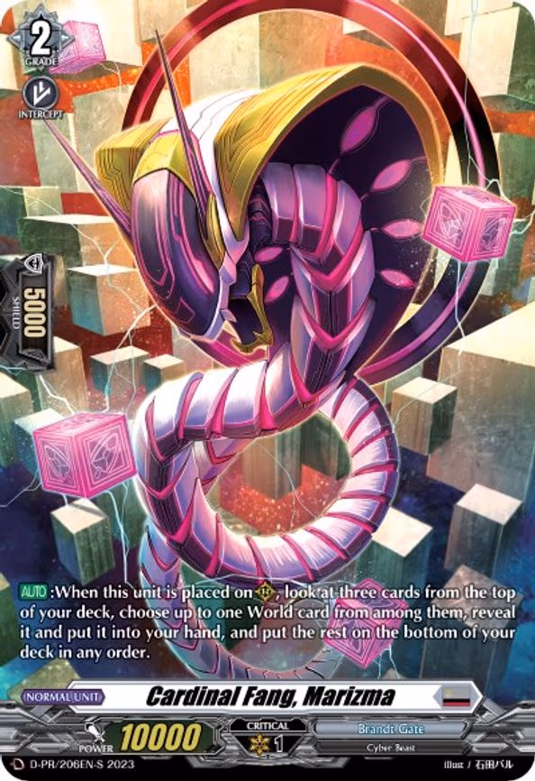 Cardinal Fang, Marizma - PR (D-PR/206EN-S)