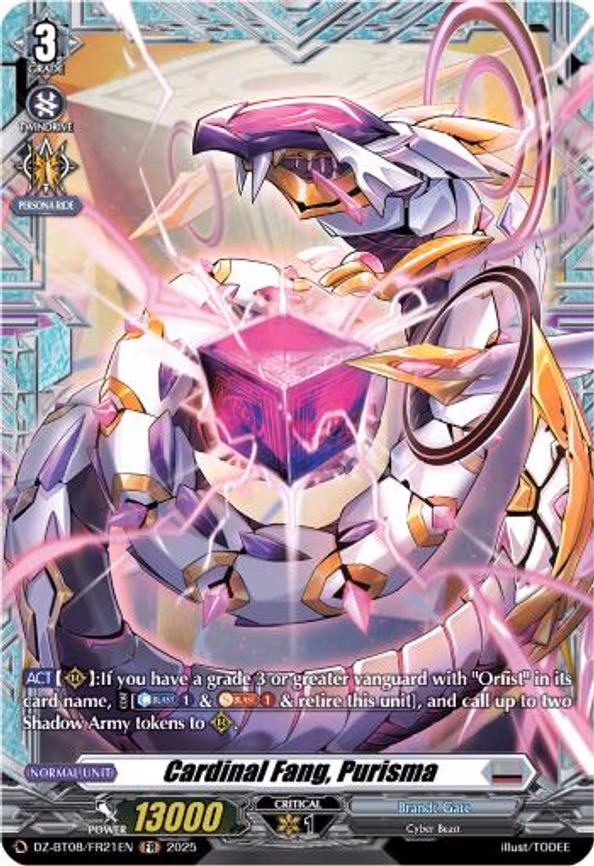 Cardinal Fang, Purisma - FR (DZ-BT08/FR21EN)