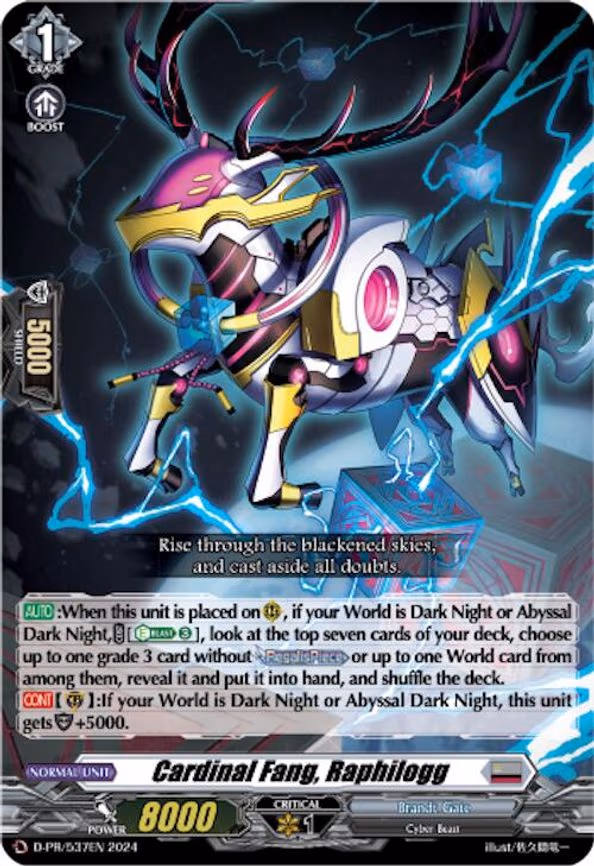 Cardinal Fang, Raphilogg - PR (D-PR/EXP537EN)