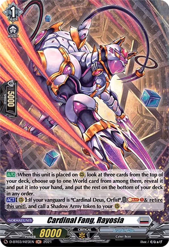 Cardinal Fang, Rayosia (Holo) - H (D-BT03/H23EN)