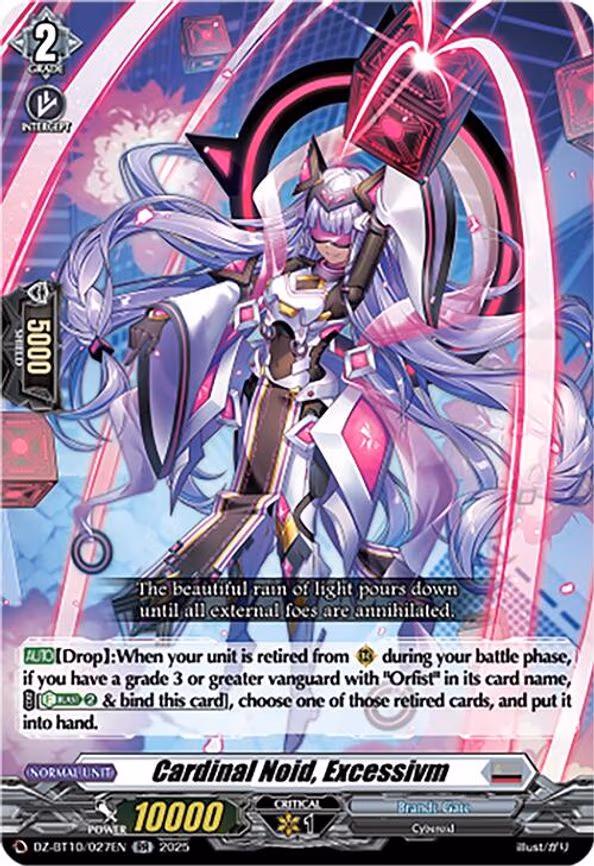 Cardinal Noid, Excessivm - RR (DZ-BT10/027EN)