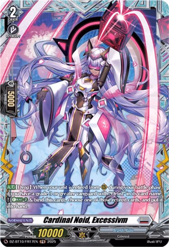 Cardinal Noid, Excessivm - Frame Rare (DZ-BT10/FR17EN)