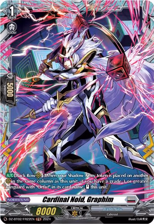 Cardinal Noid, Graphim - FR (DZ-BT02/FR22EN)