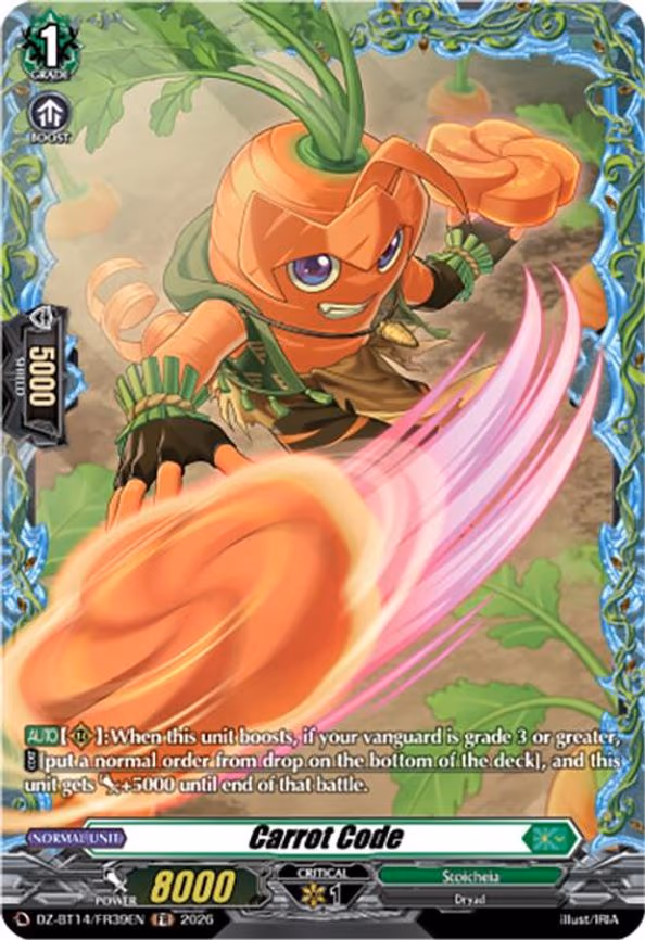 Carrot Code - Frame Rare (DZ-BT14/FR39EN)