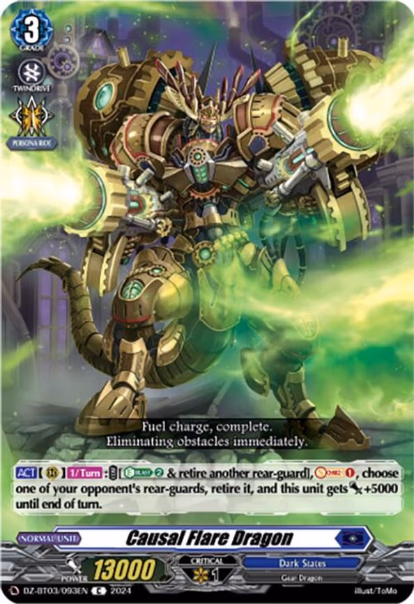 Causal Flare Dragon - C (DZ-BT03/093EN)