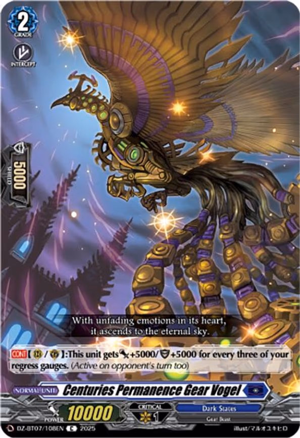 Centuries Permanence Gear Vogel - C (DZ-BT07/108EN)
