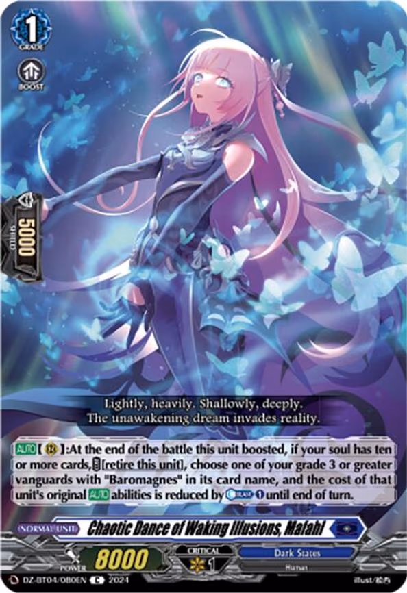 Chaotic Dance of Waking Illusions, Mafahl