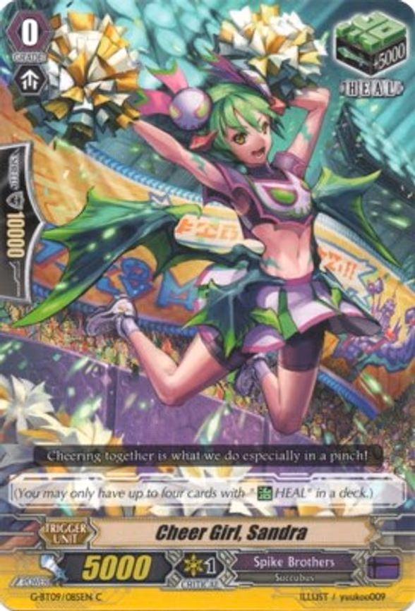 Cheer Girl, Sandra - C (G-BT09/085EN)