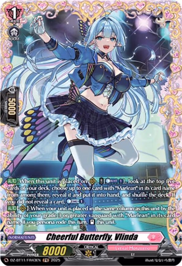 Cheerful Butterfly, Vlinda - FR (DZ-BT11/FR43EN)