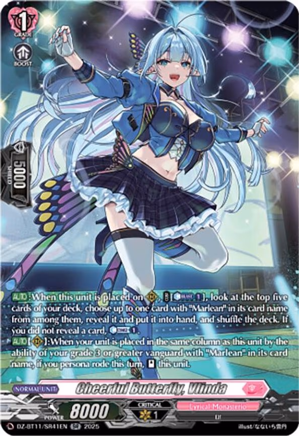 Cheerful Butterfly, Vlinda - SR (DZ-BT11/SR41EN)