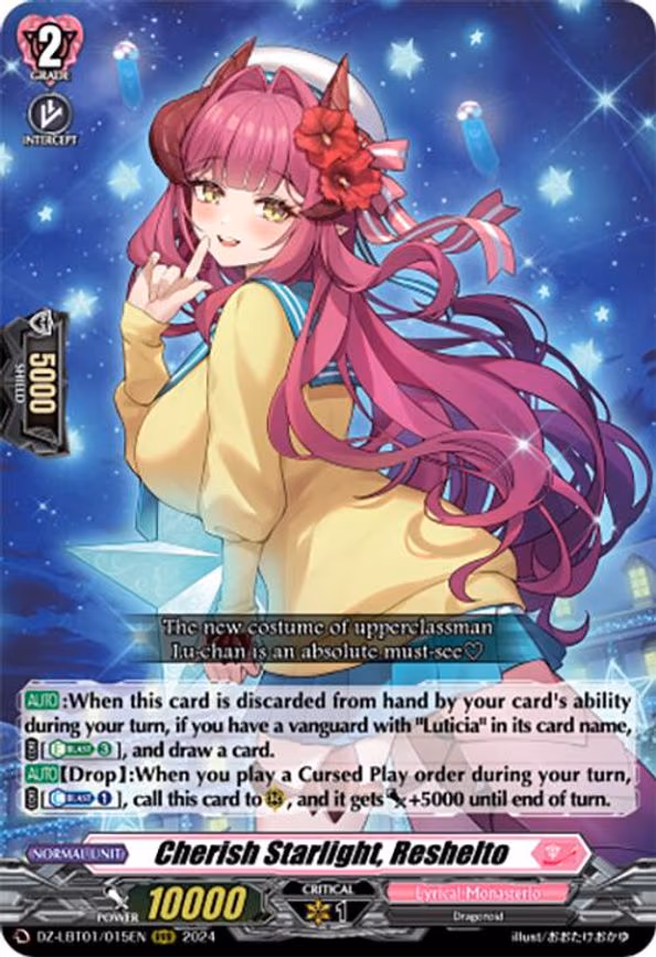 Cherish Starlight, Reshelto - RRR (DZ-LBT01/015EN)