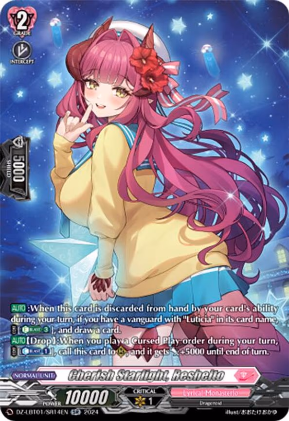 Cherish Starlight, Reshelto - SR (DZ-LBT01/SR14EN)