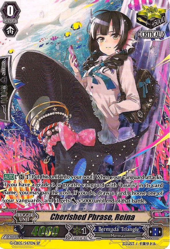 Cherished Phrase, Reina