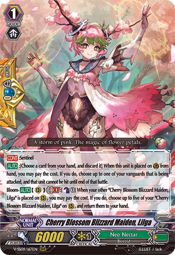 Cherry Blossom Blizzard Maiden, Lilga
