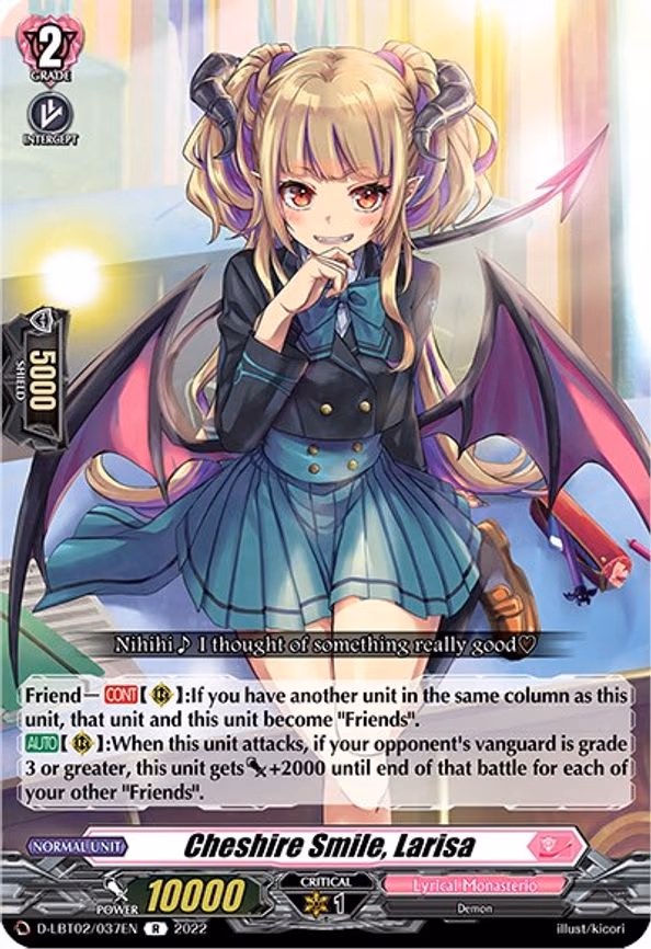 Cheshire Smile, Larisa - R (D-LBT02/037EN)